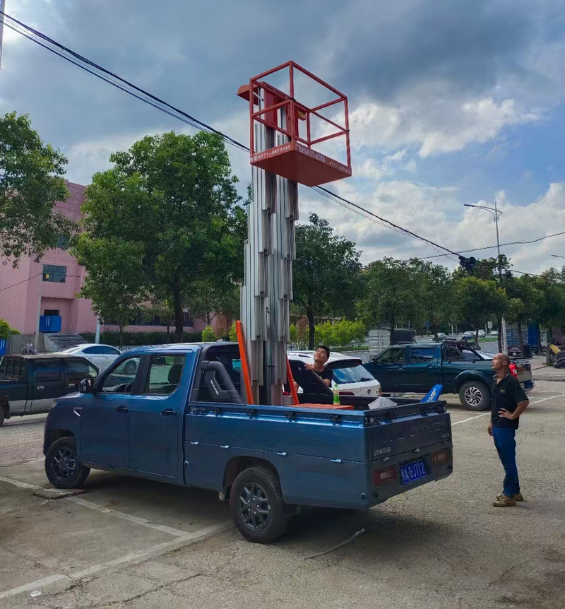 新疆车载铝合金式高空作业车